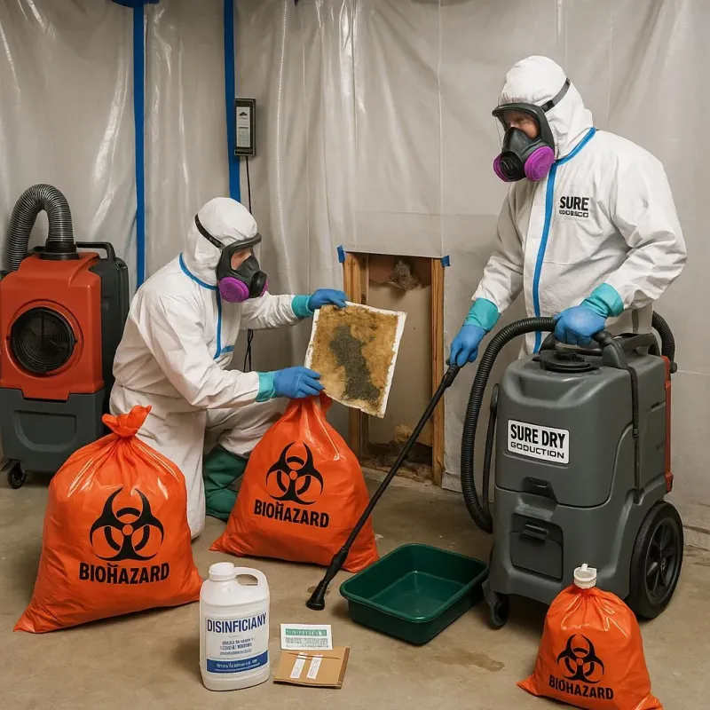 Contaminated Water Handling Protocols process in Chelsea, AL